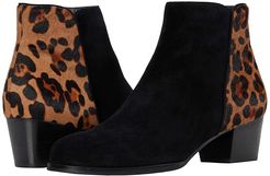 Taxi (Black Suede Leopard) Women's Shoes