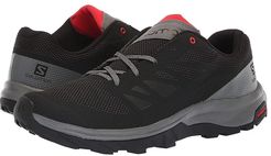 Outline (Black/Quiet Shade/High Risk Red) Men's Shoes