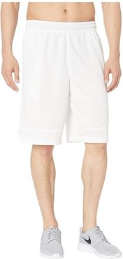 Dry Icon Shorts (White/White/Black) Men's Shorts