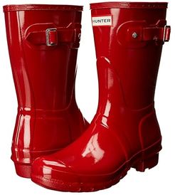 Original Short Gloss (Military Red) Women's Rain Boots