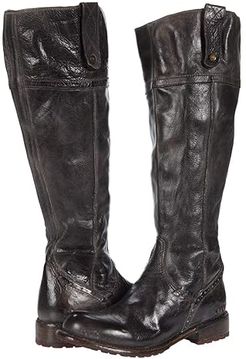 Jacueline Wide Calf (Black Rustic) Women's Boots