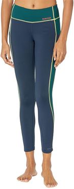 Heavyweight X Base Layer Pants (Dress Blue/Ponderosa Pine) Women's Casual Pants