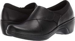 Grasp High (Black Leather) Women's Flat Shoes