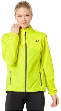 Quest Barrier Convertible Jacket (Screaming Yellow/Turbulence) Women's Clothing