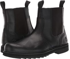 Squall Canyon Waterproof Side Zip Chelsea (Black Full-Grain) Men's Boots