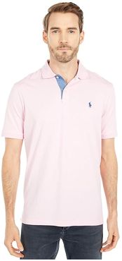 Classic Fit Jersey Polo (Garden Pink) Men's Clothing