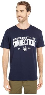 UConn Huskies Jersey Tee (Navy 1) Men's T Shirt