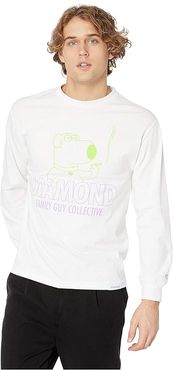 Diamond Family Guy Collection Long Sleeve (White) Men's T Shirt