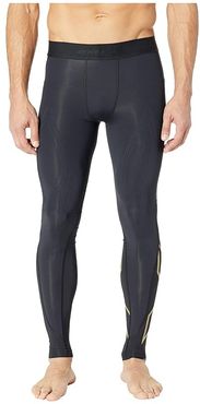 MCS Cross Training Compression Tights (Black/Gold) Men's Workout