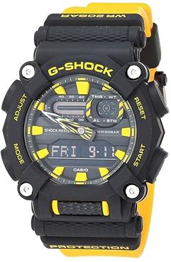 GA900A-1A9 (Black/Yellow) Watches