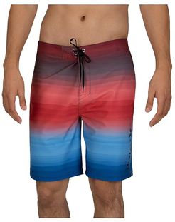 20 Phantom Spray Blend Boardshorts (University Red) Men's Swimwear