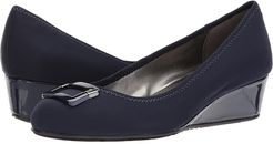 Tad (Navy Lycra) Women's Sandals