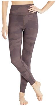 High-Waist Vapor Leggings (Coco Camo) Women's Casual Pants