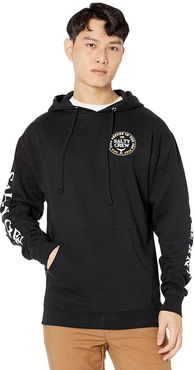 Fathom Hood Fleece (Black) Men's Clothing