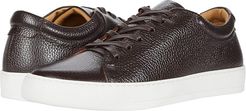 Leather Tennis Sneaker (Brown) Men's Tennis Shoes