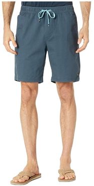 Cabo Shore Elastic Walkshorts (Midnight Navy) Men's Clothing