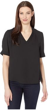 Charming Top (Black) Women's Clothing