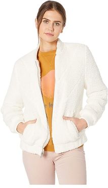 Annalise Teddy Jacket (Cream) Women's Clothing