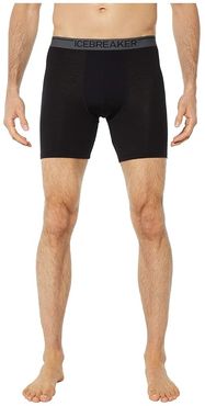 Anatomica Merino Zone Long Boxers (Black) Men's Underwear