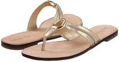 McKim Sandal (Gold Metal) Women's Sandals