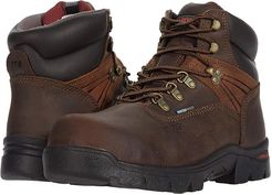 Hook Comp Toe CA5537 (Dark Brown) Men's Shoes