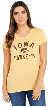 Iowa Hawkeyes Keepsake Tee (Maize) Women's T Shirt