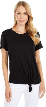 Perfect Knot Tee (Black) Women's Clothing