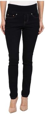 Petite Nora Pull-On Skinny Jeans (After Midnight) Women's Jeans