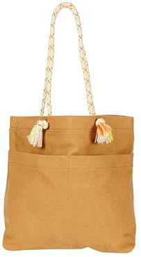 Canvas Transport Tote w/ Bungee Strap (Classic Desert Multi) Handbags