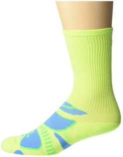 Ultra Light Crew (Neon Lime) Crew Cut Socks Shoes