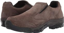 Lightweight Non-Safety Toe Slip-On Work Shoe (Brown Suede) Men's Shoes