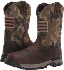 Rebar Flex Western Patriot H2O Composite Toe (Brown/Camo) Men's Work Boots