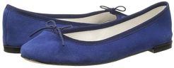 Cendrillon - Suede Leather (Suede Navy) Women's Flat Shoes