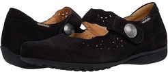 Fabienne (Black Bucksoft) Women's  Shoes