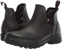 Sauvie Slip-On Boot (Dark Brown) Men's Rain Boots