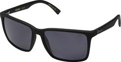 Lesmore Polarized (Black Smoke Satin/Vintage Grey Wildlife) Sport Sunglasses