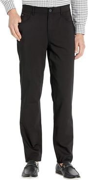 Tech Woven Five-Pocket Casual Pants (Black) Men's Casual Pants