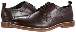 Birk Long Wing Tip (Brown Leather) Men's Lace Up Wing Tip Shoes