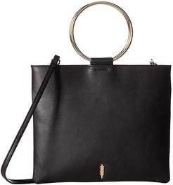Le Pouch Crossbody (Black/Gold) Handbags
