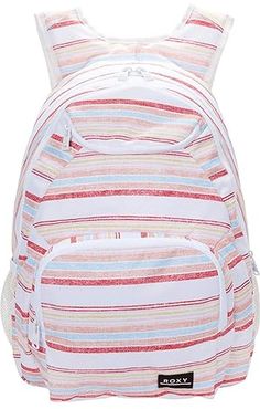 Shadow Swell Backpack (Bright White Bruel Stripes) Backpack Bags