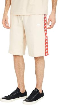 222 Banda Marvz-2 (Beige/Orange Flame) Men's Shorts