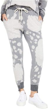 Malo Tie-Dye Jogger Pants (Heather Grey) Women's Casual Pants