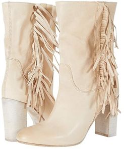 Wild Rose Slouch Boot (Ivory) Women's Shoes