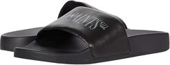 Bracket Pool Slide (Black) Men's Shoes