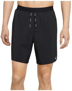 Flex Stride Shorts 7 BF (Black/Reflective Silver) Men's Shorts