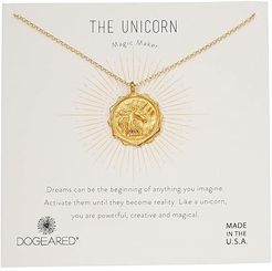The Unicorn, Unicorn Coin Necklace (Gold) Necklace