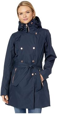 Welsey II Trench (Navy) Women's Coat