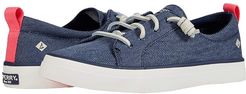 Crest Vibe Washed Twill (Navy) Women's Shoes