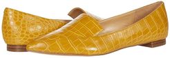 Abay Flat (Yellow) Women's Shoes