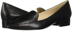 Dellora Skimmer (Black Leather 2) Women's Shoes